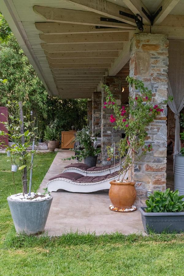 Ferienwohnung Sinanis Garden House Volos Exterior foto